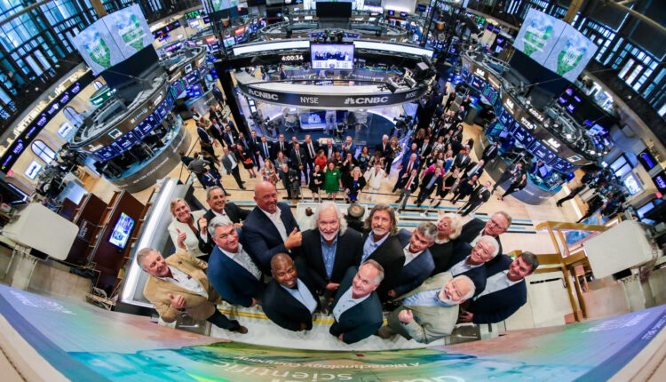 Danimer Scientific Rings Closing Bell at New York Stock Exchange to Celebrate Earth Week.